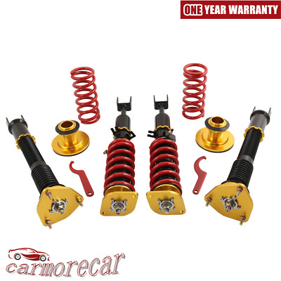Coilovers Struts Adj Height Shock Absorbers For 2003-08 Nissan 350Z Infiniti G35