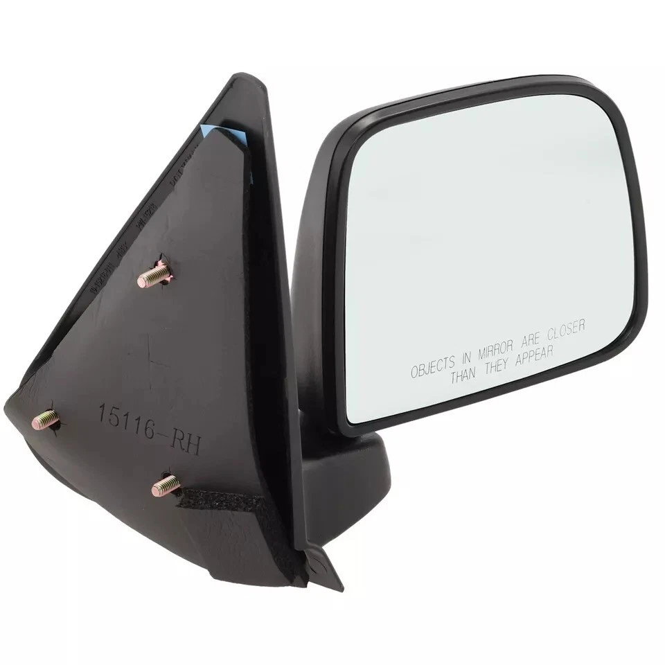 New Mirrors Black Set of 2 For 1993-2005 Ford Ranger Mazda B3000 B4000 B2300 Foto 3 de 4