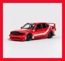 OCT 2024 DCM 1/64 MERCEDES BENZ 190E MODIFIED CAR RED