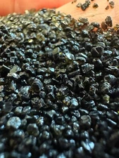 Aquarium Sand Substrate Black Color Medium Grit 20LBS