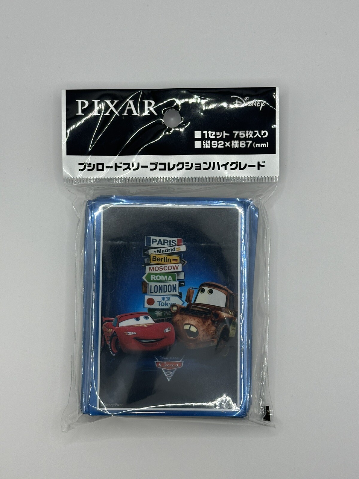 Bushiroad Standard Deck Protector Card Sleeves Collection Pixar Cars 2