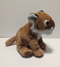 Wild Republic Tiger Plush 12 Inch Soft Realistic Sitting Stuffed Zoo Animal B12