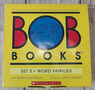 Bob Books Scholastic Set 3 Word Families Reader Books Homeschool Learn to Read