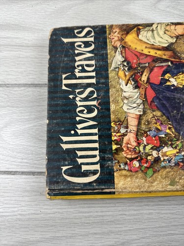 1966 Vintage Gulliver’s Travels by Jonathan Swift a Golden Illustrated Classic - Picture 5 of 15