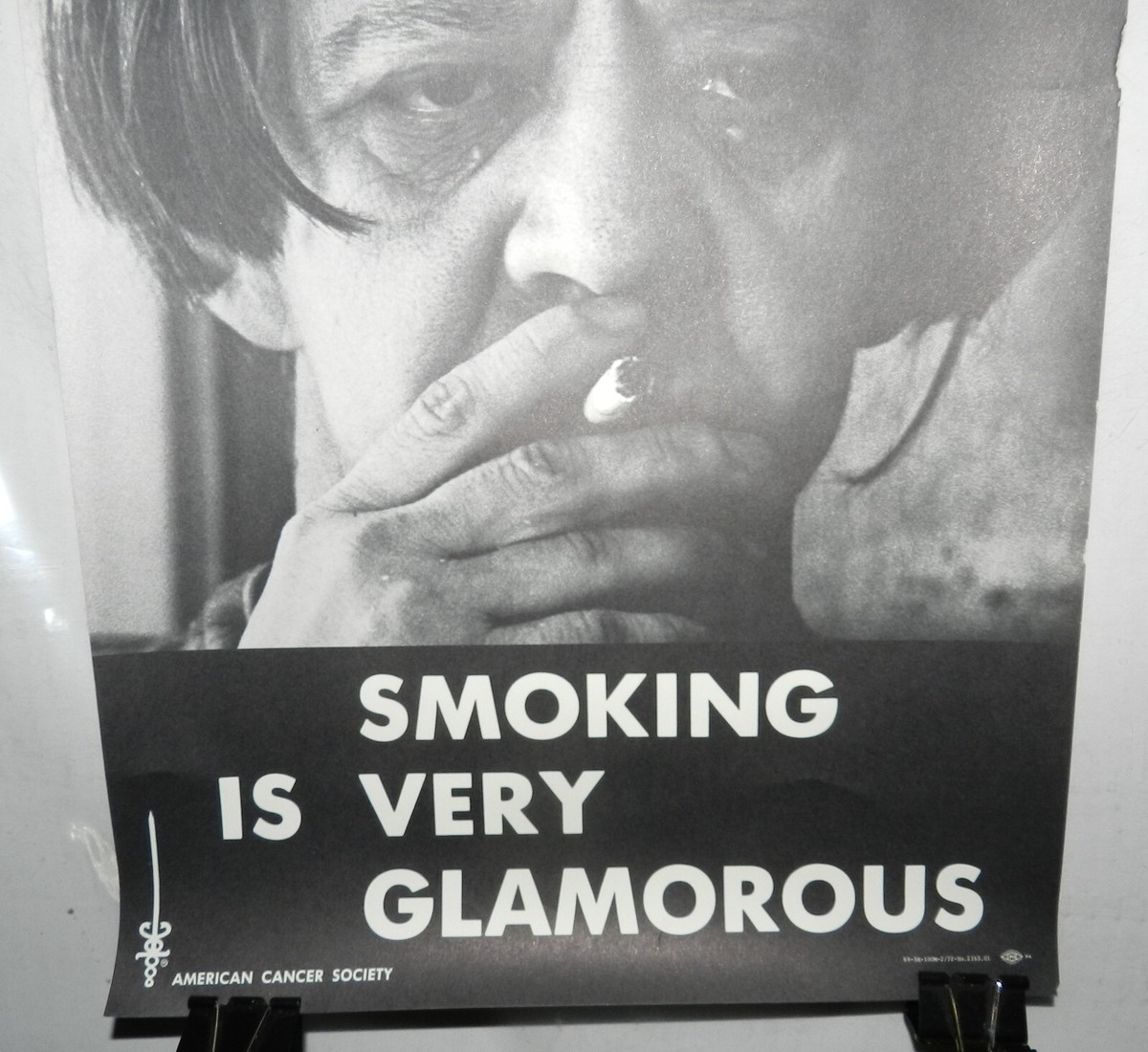 american cancer society cigarettes Lot of 3 Vintage 1969 American Cancer Society Anti Smoking Posters  -Debonair, So