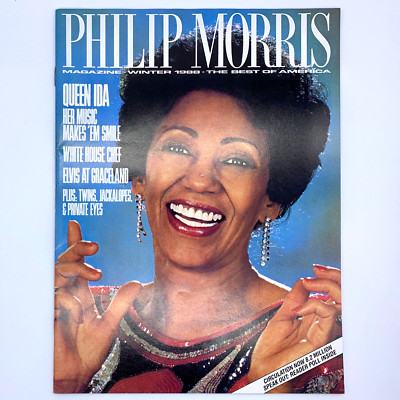 Philip Moris Magazine Winter 1988 The Best of American Queen Ida Cover Elvis