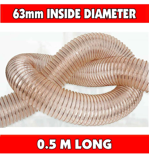 Air & Gas Ducting Ventilation CNC PU Flexible Air Exhaust Hose Dust Woodworking - Picture 92 of 127