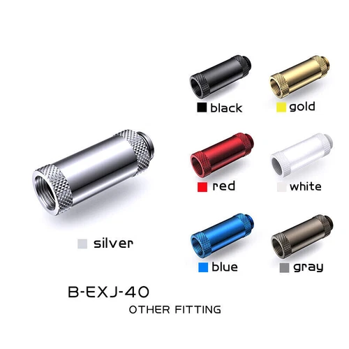 Bykski B-EXJ-40 G1/4" Male To Female Extension Connector Fitting (Extend 40mm)