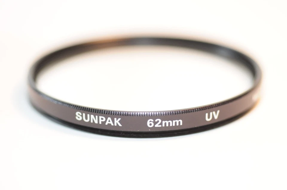 TWO 2 Sunpak 62mm filters UV & Circ polarizer for Canon Nikon Sigma Tamron lens - Image 3 of 4