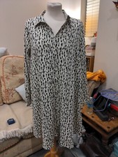JDY Gray / Black Shirt Dress Size M BNWT