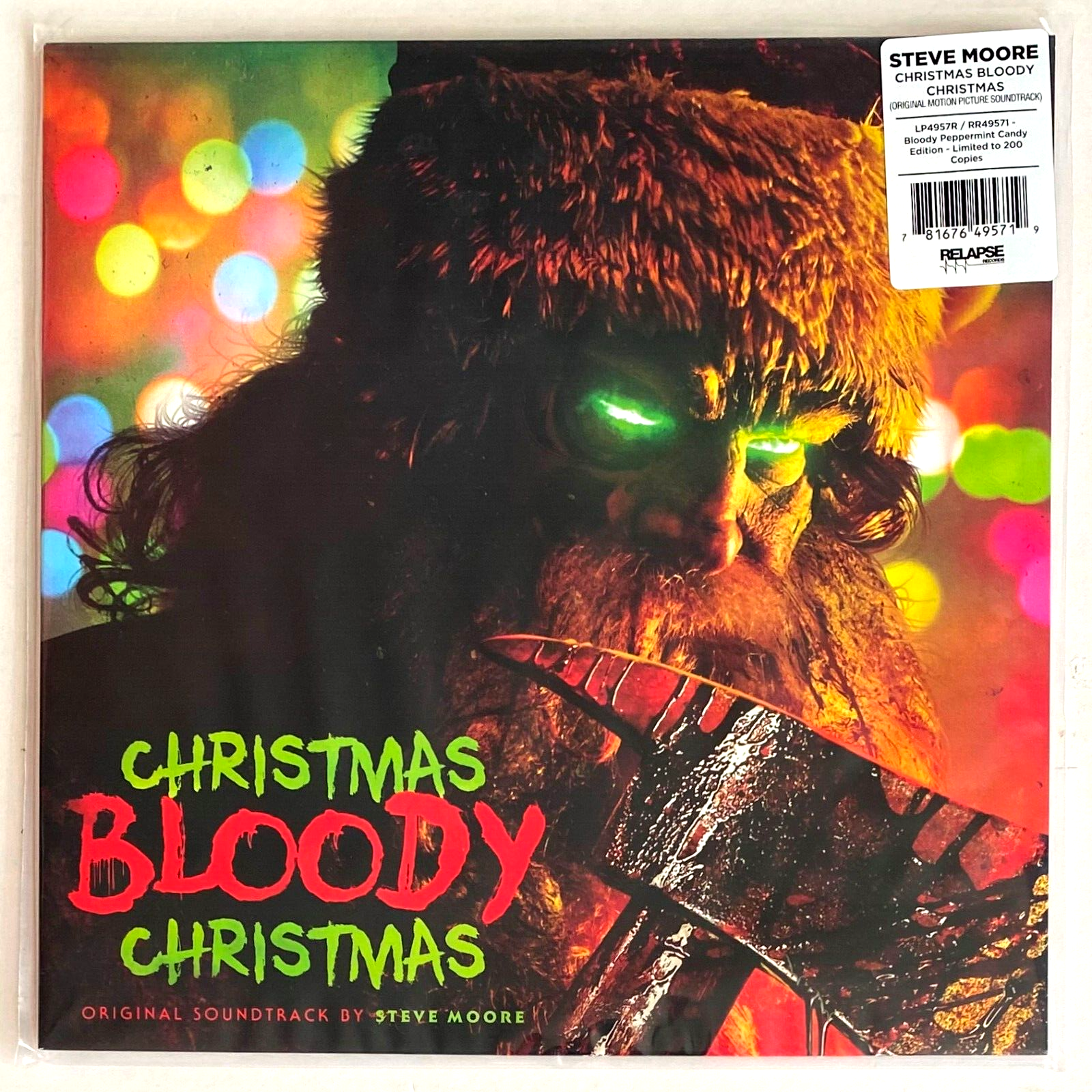 CHRISTMAS BLOODY CHRISTMAS * US LIMITED COLOUR VINYL SOUNDTRACK * 200 ONLY! * BN