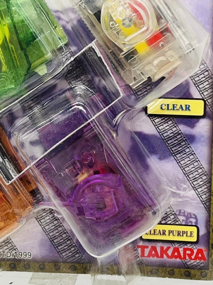 Takara Combat Choro CCQ-01 RUSSIAN T-34Tank 4 PCS Set Clear Version JAPAN - Image 4 of 4