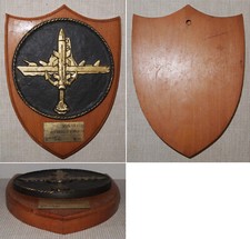Wandtafel In Anerkennung Raketenboot Geschwader Marine Israel 1990