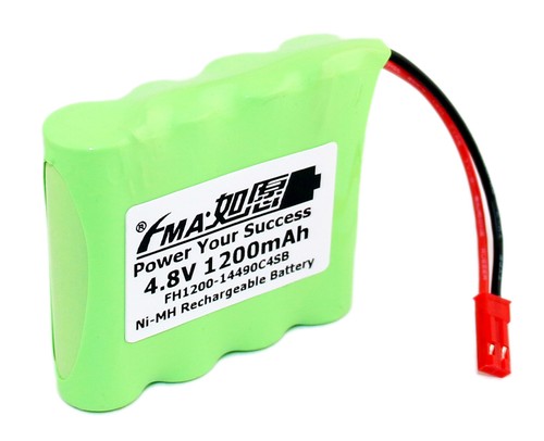 Radio de Control Modelo Juguetes Coche RC con Conector 4SB para AA 4.8V 600-2000mAh - Imagen 7 de 20