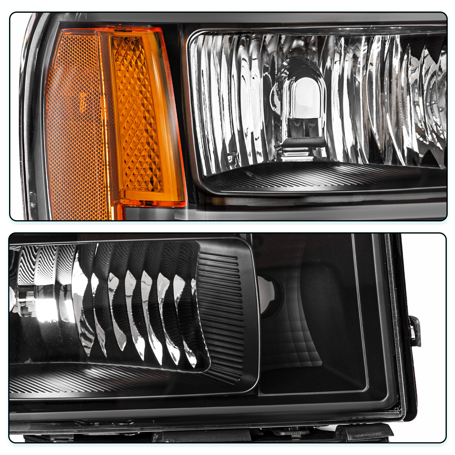 VLAND Faros LED Para GMC Sierra 1500, 2500HD Y 3500HD (2007-2013) Con - Foto 6