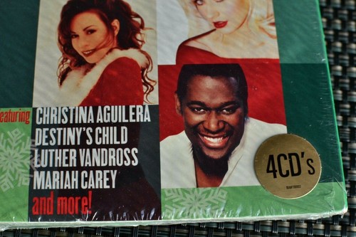 Christmas Super Hits / Mariah Carey, Destiny's Child, etc (4CD, 2010, BMG) NEW - Picture 2 of 9