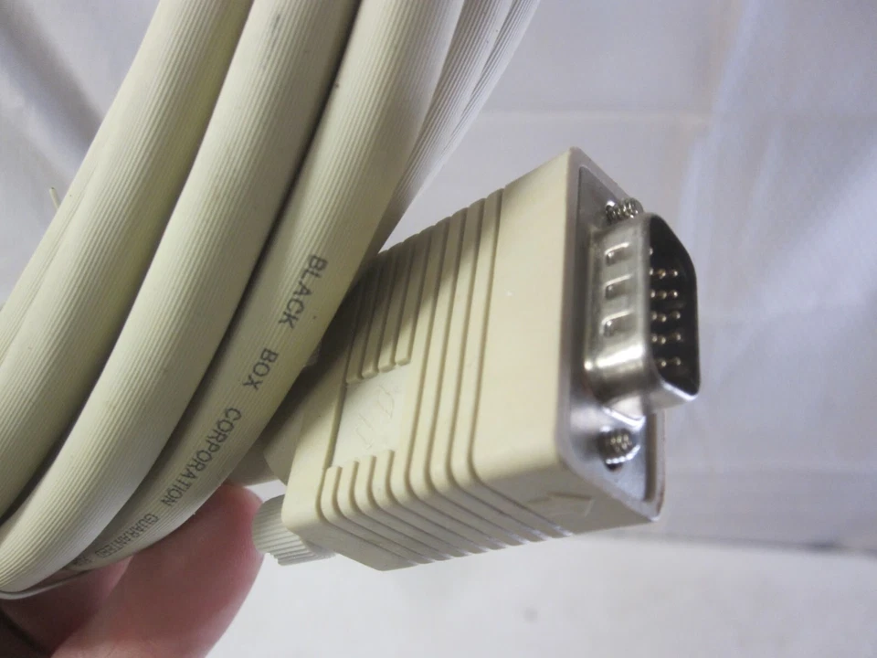 Heavy Duty 10ft RGB 5 BNC Plug M to 15-pin VGA Male Video Cable - Image 2 of 4