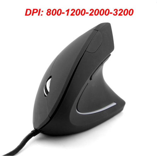 VE Optical Vertical Mouse Ergonomic Wireless 2.4G USB 3200 DPI Left Right Handed - Picture 9 of 16