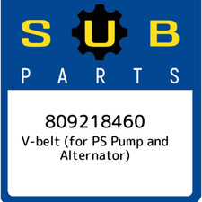 809218460 Subaru V-belt (for ps pump and alternator) 809218460, New Genuine OEM 