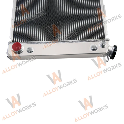 Radiator 4 Rows Aluminum For 1985-93 Chevrolet G10 G20 GMC G1500 G2500 4.3L V6 - Picture 4 of 7