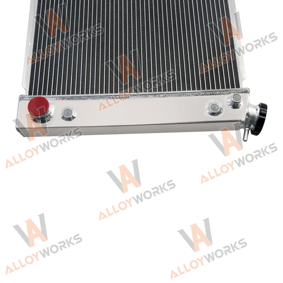 4 Row Radiator For Chevy GMC C/G/K/R/V 10 C20 30 1500 2500 Truck Suburban 85-93 - Image 4 of 4