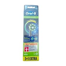 Oral B Cross Action Electric Toothbrush Replacement Brush Heads Refill, 4Count