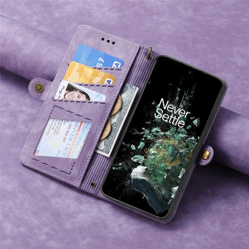 Für OnePlus 12 Nord N30 SE Nokia C210 G310 Reißverschluss Flip Leder Handy Tasche Hülle  - Bild 17 von 51