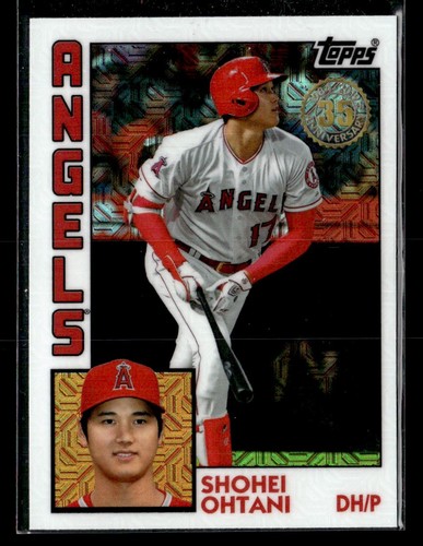2019 Topps #T84-17 Shohei Ohtani 1984 Topps 35th Anniversary Chrome Silver Pack - Bild 1 von 2