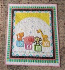 Homemade Quilt. 35" x 42"  BABY GIRL — photo 2