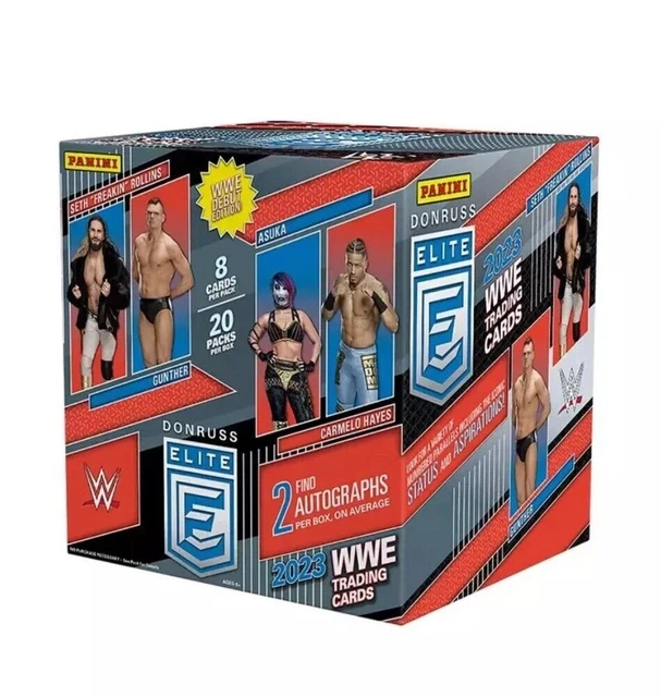 2023 PANINI DONRUSS ELITE WWE Factory SEALED HOBBY BOX ELAZ