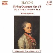 Qrt String Op 55 Nos.1-3 by Haydn,J. | CD | condition very good
