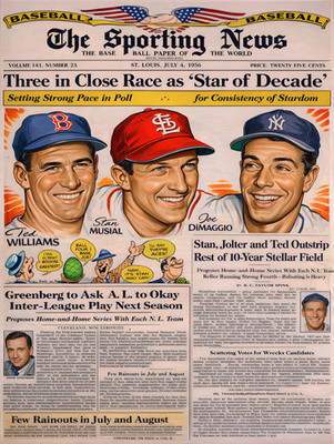 Three in close Race Baseball Metal Sign 9'' x 12'' or 12'' x 16''