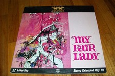 MY FAIR LADY 2-Laserdisc LD SET WIDESCREEN FORMAT EXCELLENT CONDITION VERY RARE 