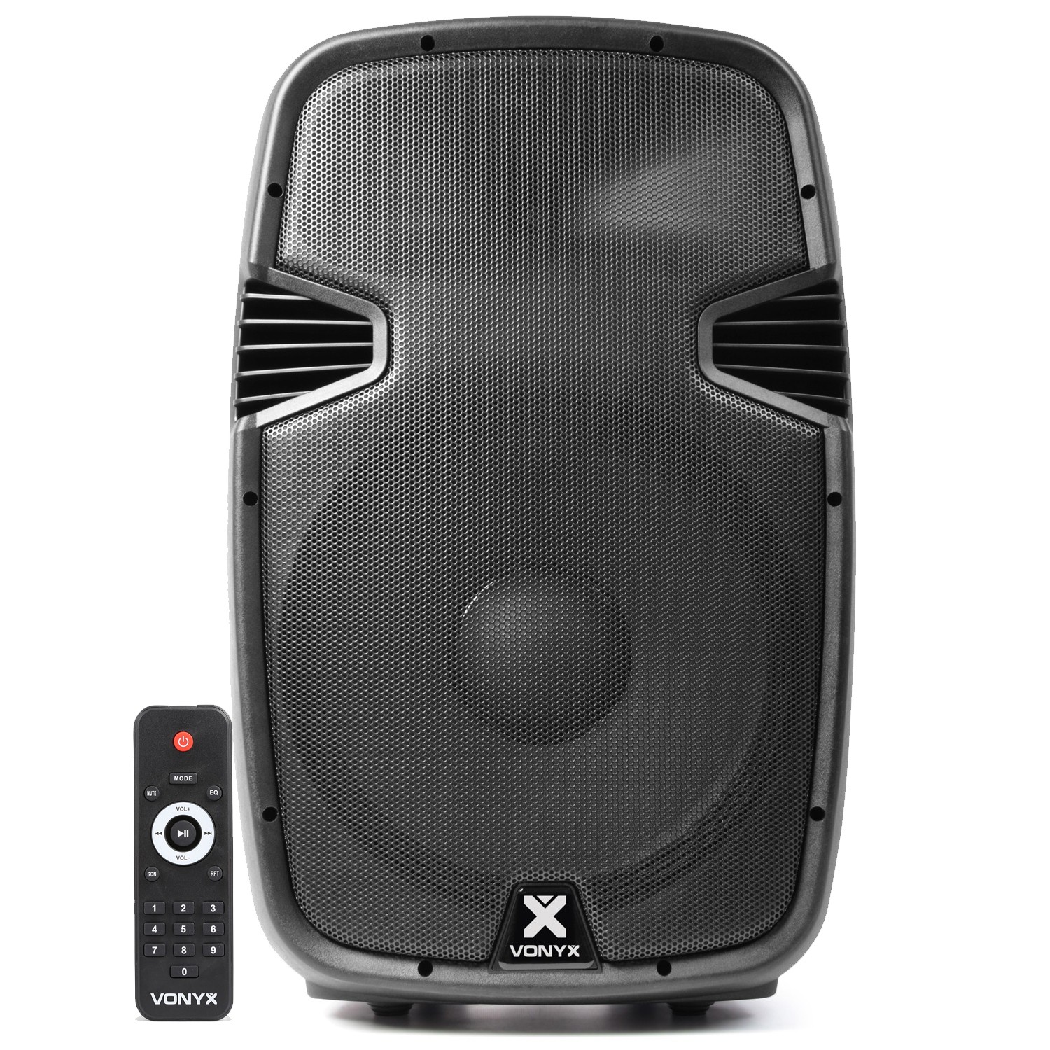 Vonyx SPJ-1500ABT 15 Inch Active PA Speaker 800W Bluetooth MP3
