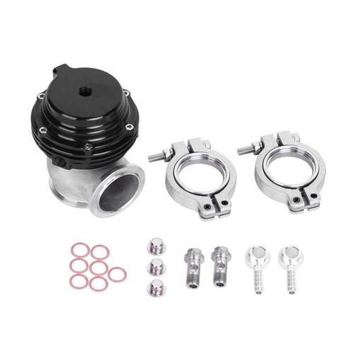 PureFab SS347 Stainless Steel V Band External Wastegate Forward Facing