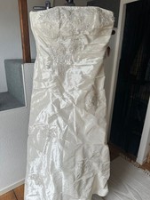 Brautkleid Elfenbein Satin Vintage
