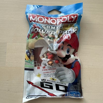 Super Mario Monopoly Gamer Power Pack Board Game Piece Fire Mario Nintendo New 