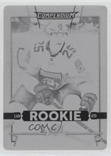 2017 Upper Deck Compendium Rookies Printing Plate Black 1/1 Henrik Haapala 0c6
