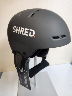 Shred ski snowboard Totality Noshock Helmet SM Grey New w/tag FREE SHIP