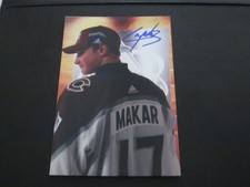 CALE MAKAR SIGNED AUTO COLORADO AVALANCHE 4X6 PHOTO- PRE NHL SIGNATURE # J17