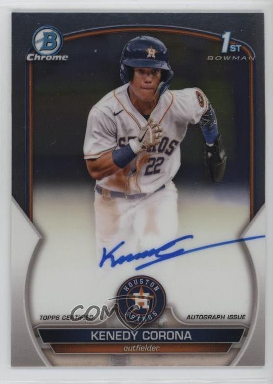 2023 Bowman Chrome Prospect Auto Kenedy Corona #CPA-KC Auto
