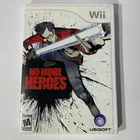 No More Heroes (Nintendo Wii, 2008) Complete With Manual