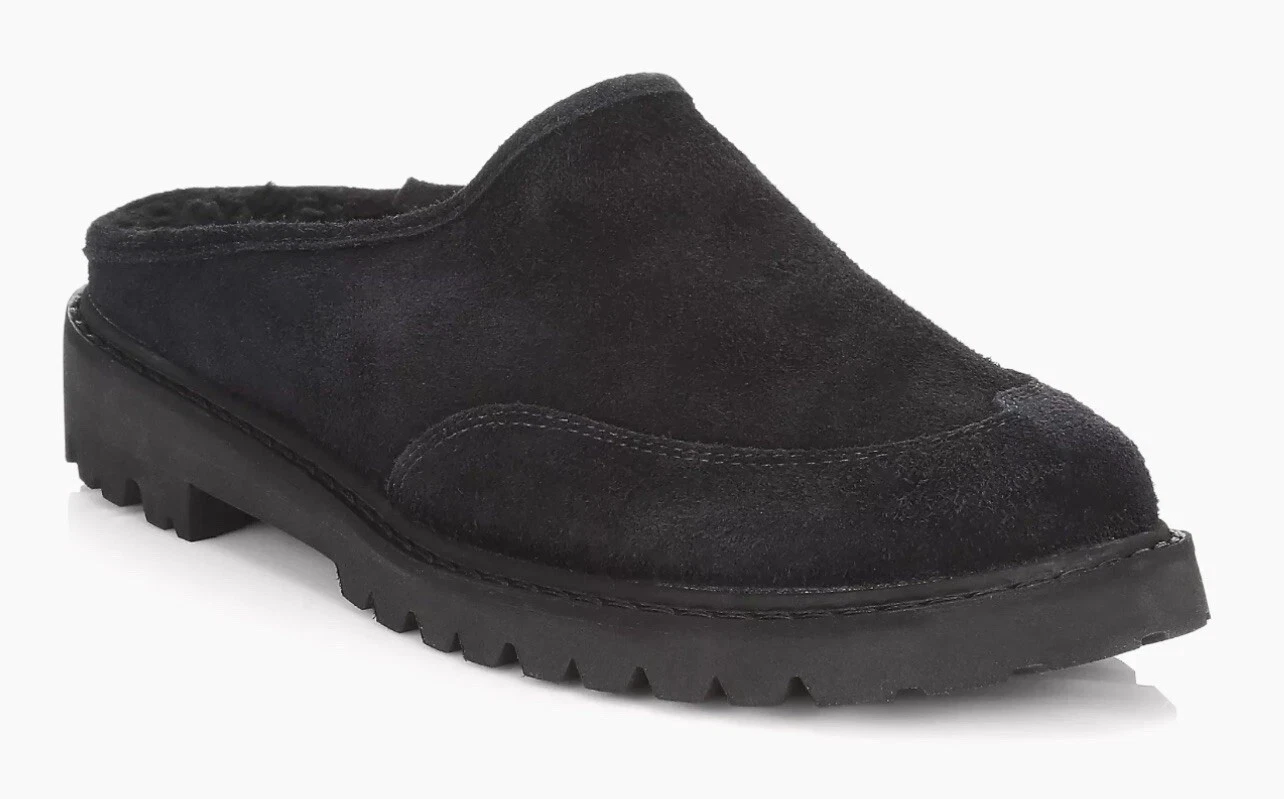 Diemme Maggiore Slip On Black Suede Weatherproof Shoes New 44