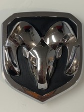 Oem 2013 - 2018 Ram 1500 2500 3500 Grille Emblem Badge Medallion - Ram Head Oem 2013 - 2018 Ram 1500 2500 3500 Grille Emblem Badge Medallion - Ram Head
