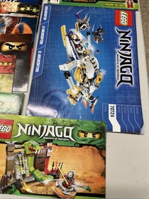 Lego Ninjago Instruction Manuals For 9443, 9444, 9442 9445, 9455, 9441 + Others