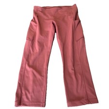 Lululemon Leggings Rose Colored Capris Size 8