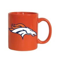Boelter Brands NFL Denver Broncos Sculpted Rally Mug, 11-Ounce