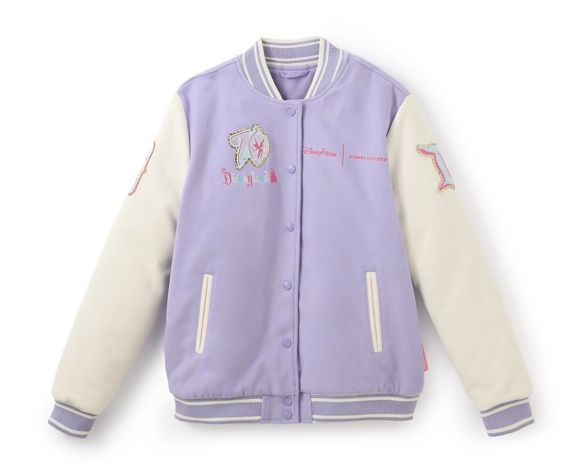 🔥Disney Parks -DISNEYLAND 70TH ANNIVERSARY-Varsity Jacket-BY