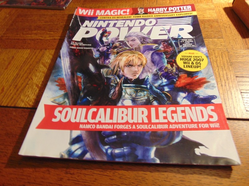 2007 Nintendo Power Magazine #218 Soulcaliber NM