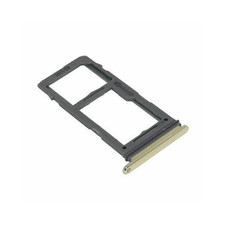 Single Sim Card Tray Holder Replacement For Samsung S10, S10e, S10 Plus GOLD